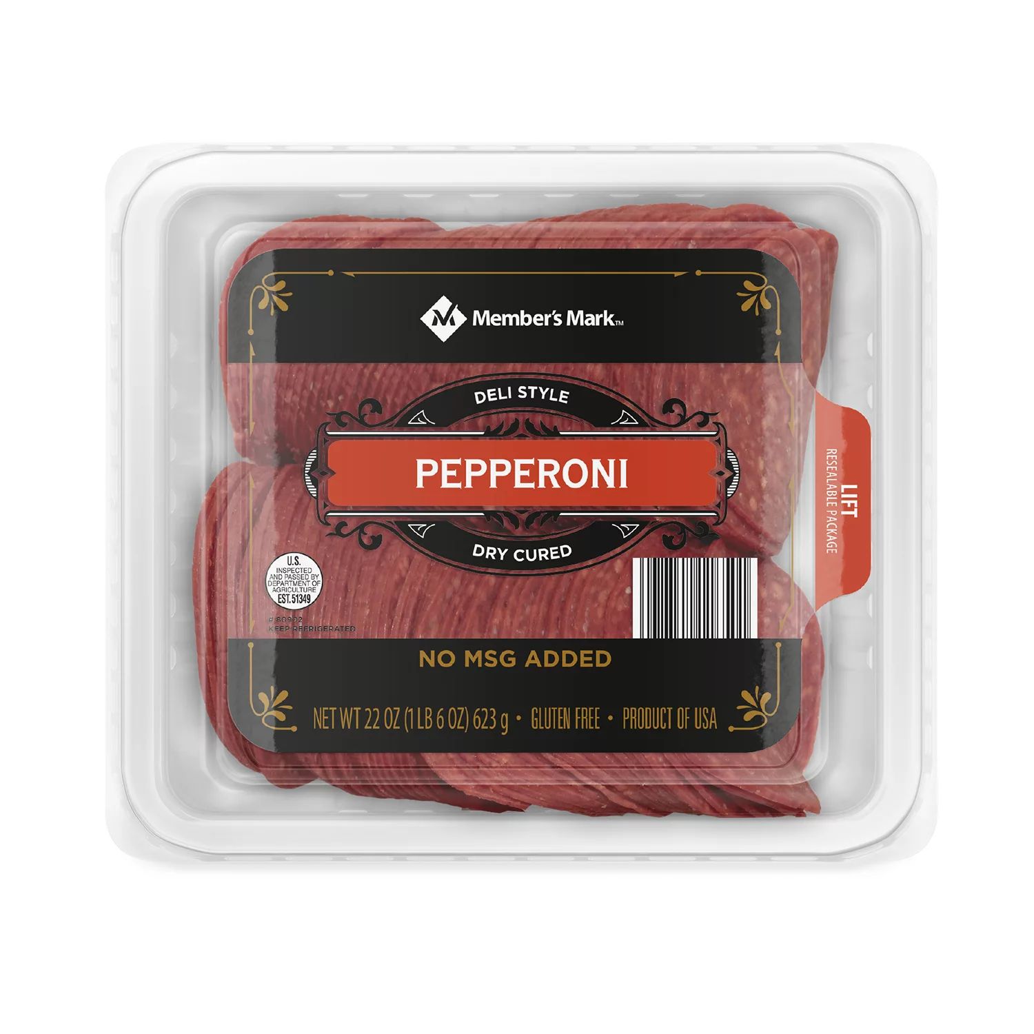 Member's Mark Pepperoni, Sliced (22 oz.) | Sam's Club