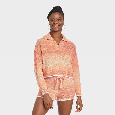 Women's Collared Pullover Sweater - Universal Thread™ | Target
