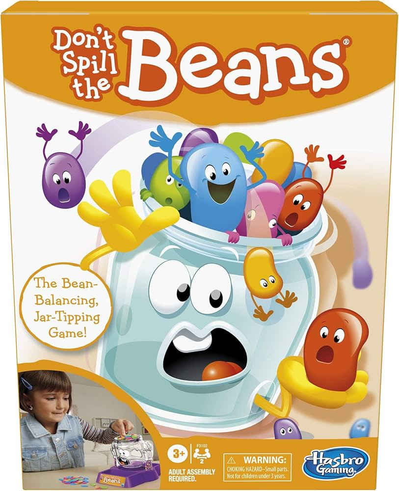 Don't Spill The Beans , Easy and Fun Balancing Game for Kids Ages 3 and Up, Preschool Games for 2... | Amazon (US)