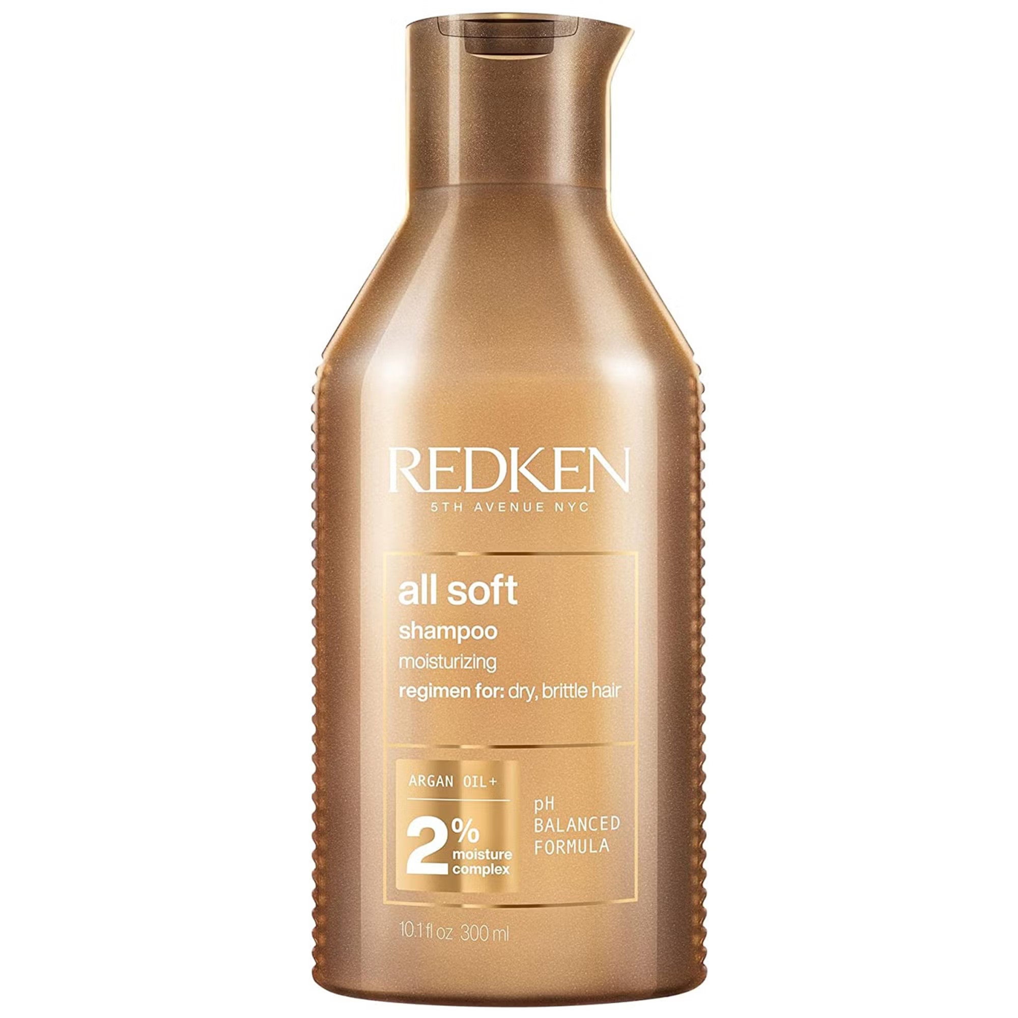 Redken All Soft Shampoo for Dry Hair, with Argan Oil for Softness and Shine 300ml | Look Fantastic (UK)