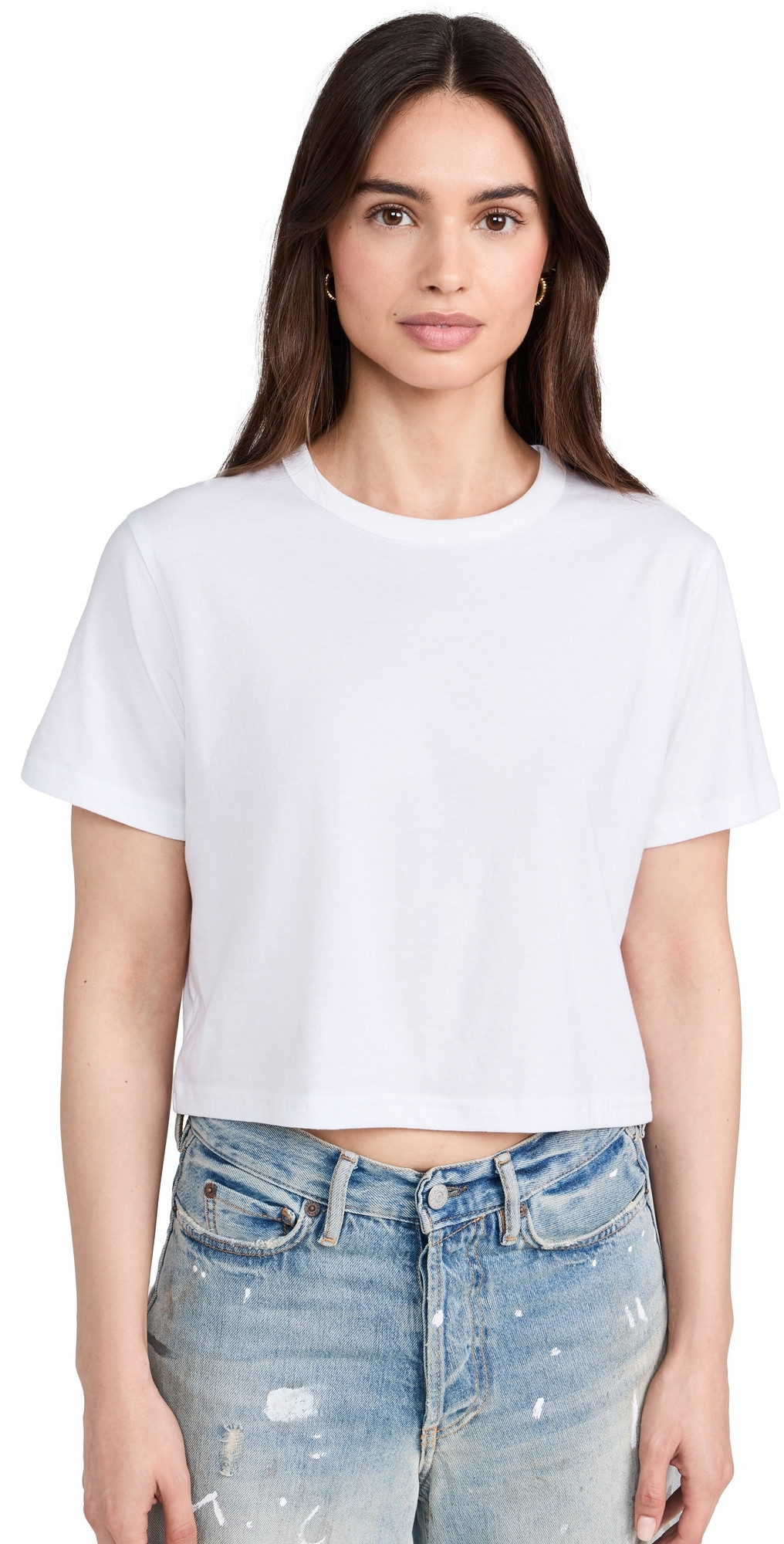 Sold Out NYC The Cropped Perfect Tee White XS | Shopbop