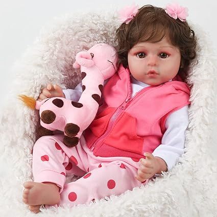 Kaydora Reborn Baby Dolls Girl - 18 inch Realistic Newborn Lifelike Baby Doll Toy for Kids Age 3+... | Amazon (US)