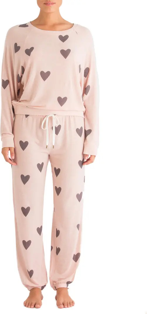 Star Seeker Brushed Jersey Pajamas | Nordstrom