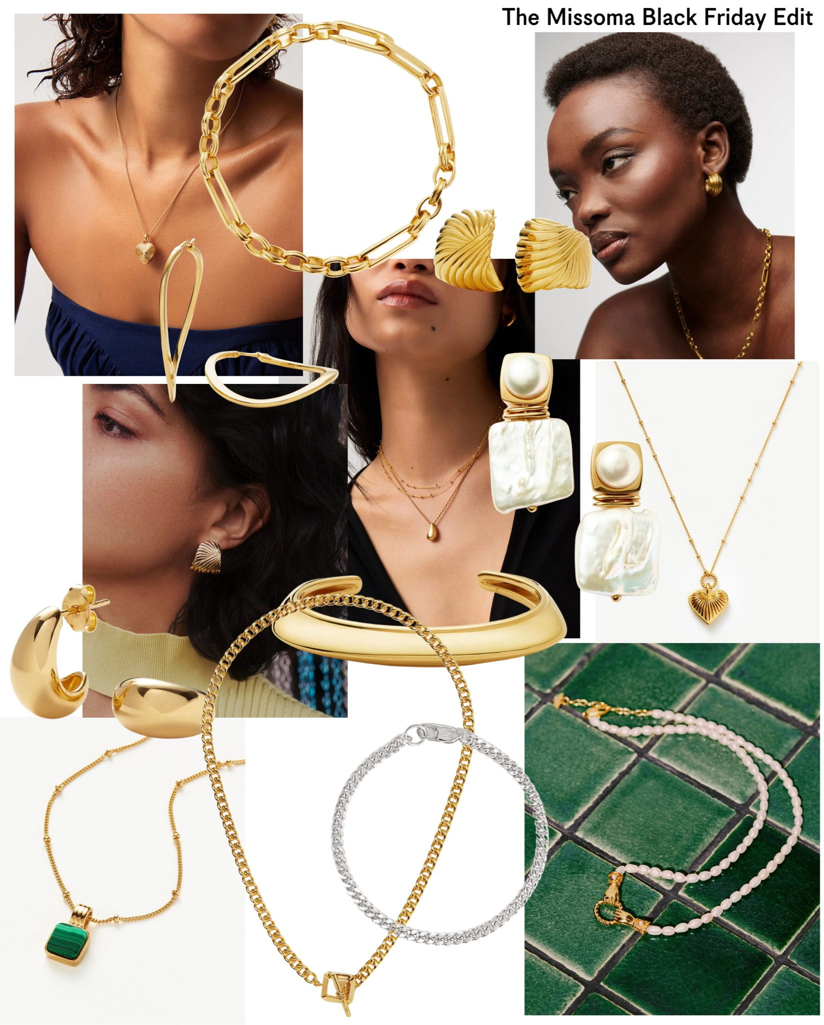 The Missoma Black Friday Edit 

Sale | edit | jewlery | earrings | necklace  | ring | bracelet | gift | Christmas #LTKautumn 

#LTKCyberWeek #LTKpartywear
