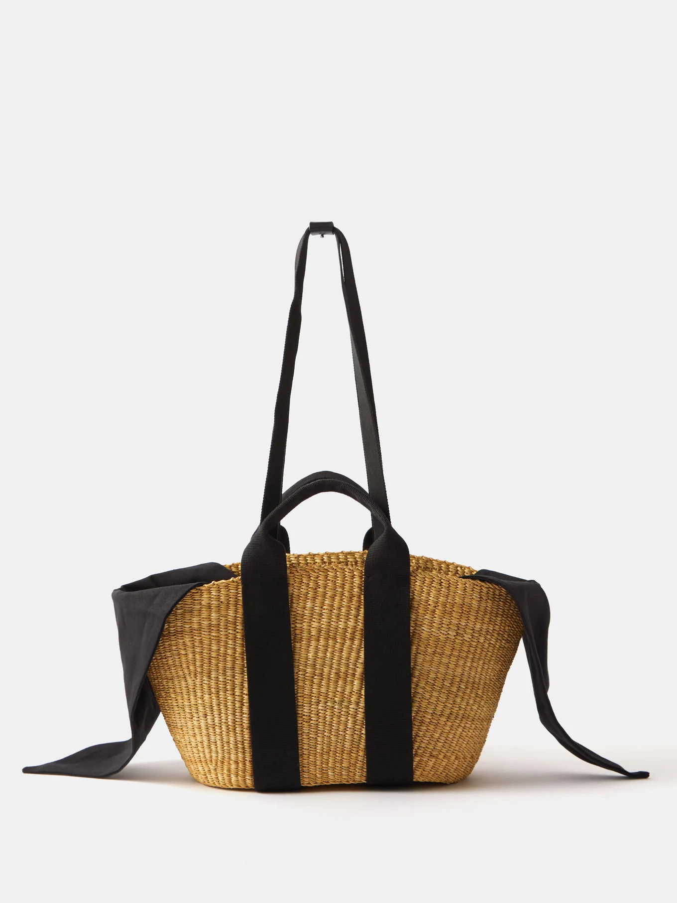 George woven basket bag | Muuñ | Matches (UK)