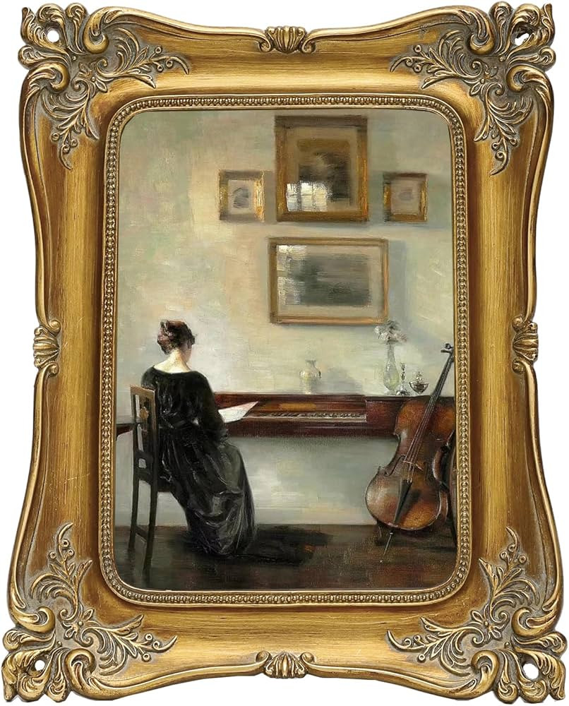 SIKOO Vintage Picture Frame 5x7 Antique Picture Frame Victorian Picture Frame Tabletop and Wall H... | Amazon (US)