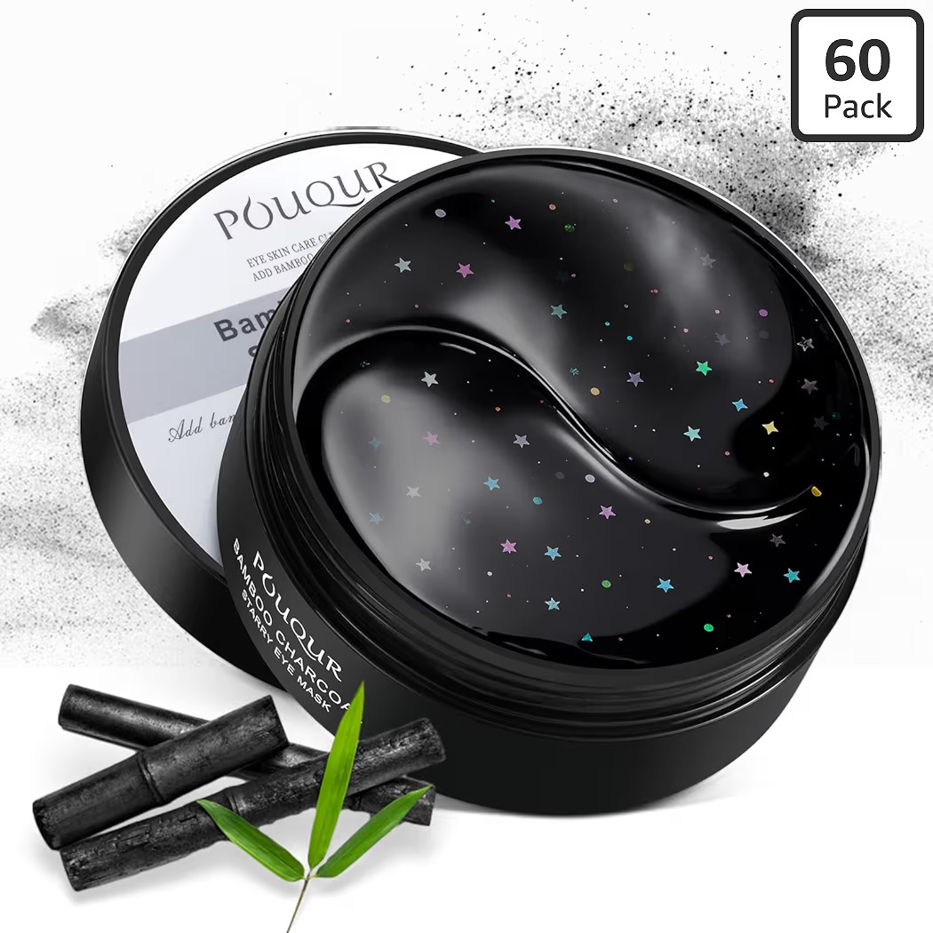 LAVONE Eye Mask - 30 Pairs Bamboo Charcoal Under Eye Patches Skin Care Products - Eye Masks Skinc... | Amazon (US)
