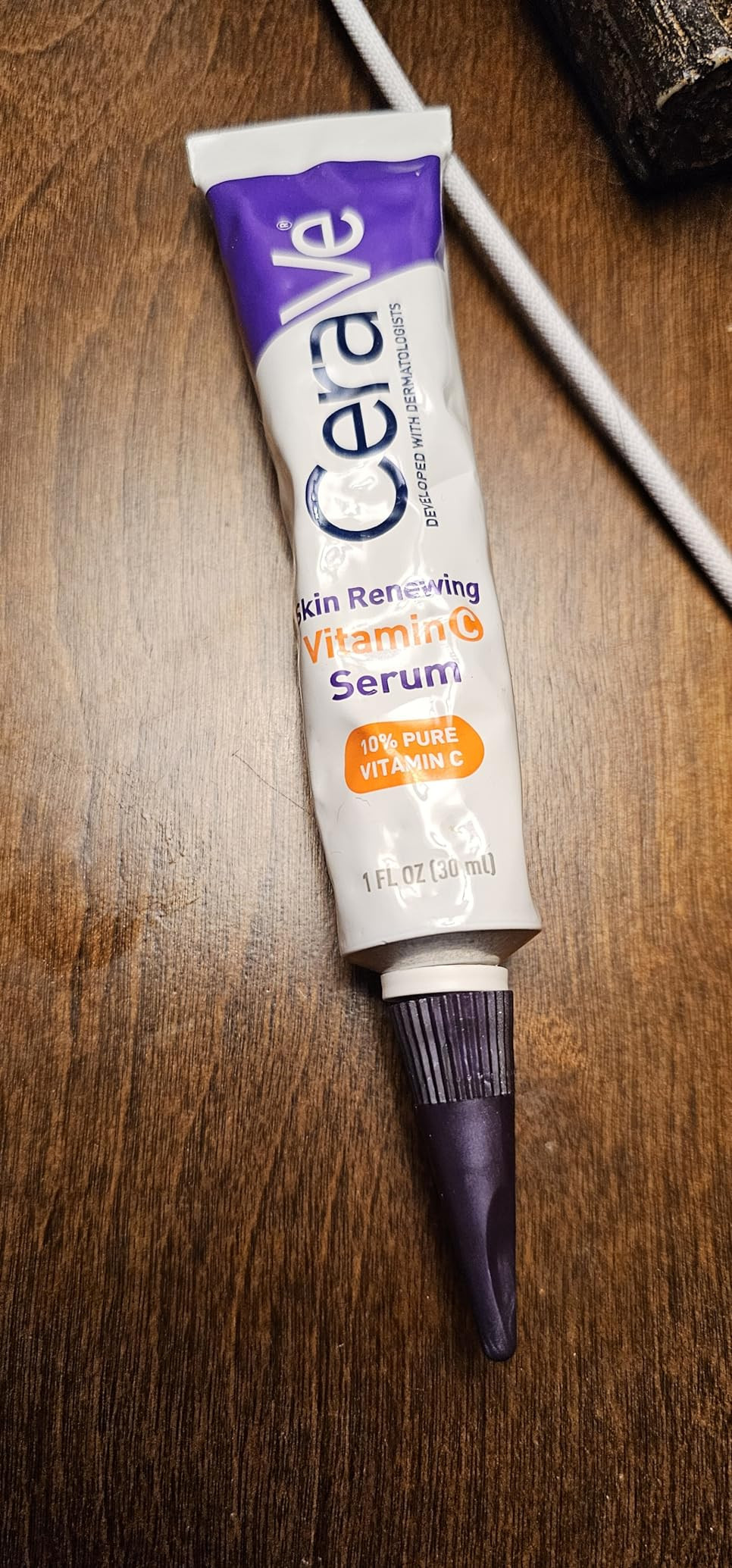 CeraVe Vitamin C Serum with Hyaluronic Acid | Skin Brightening Serum for Face with 10% Pure Vitam... | Amazon (US)