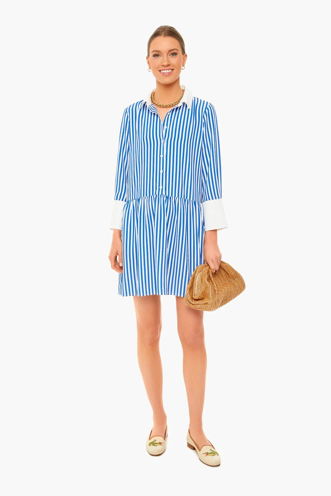Blue Stripe Hayes Dress | Tuckernuck (US)