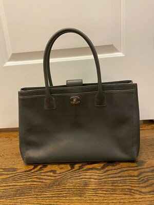 Chanel Cerf Tote Grey | eBay US