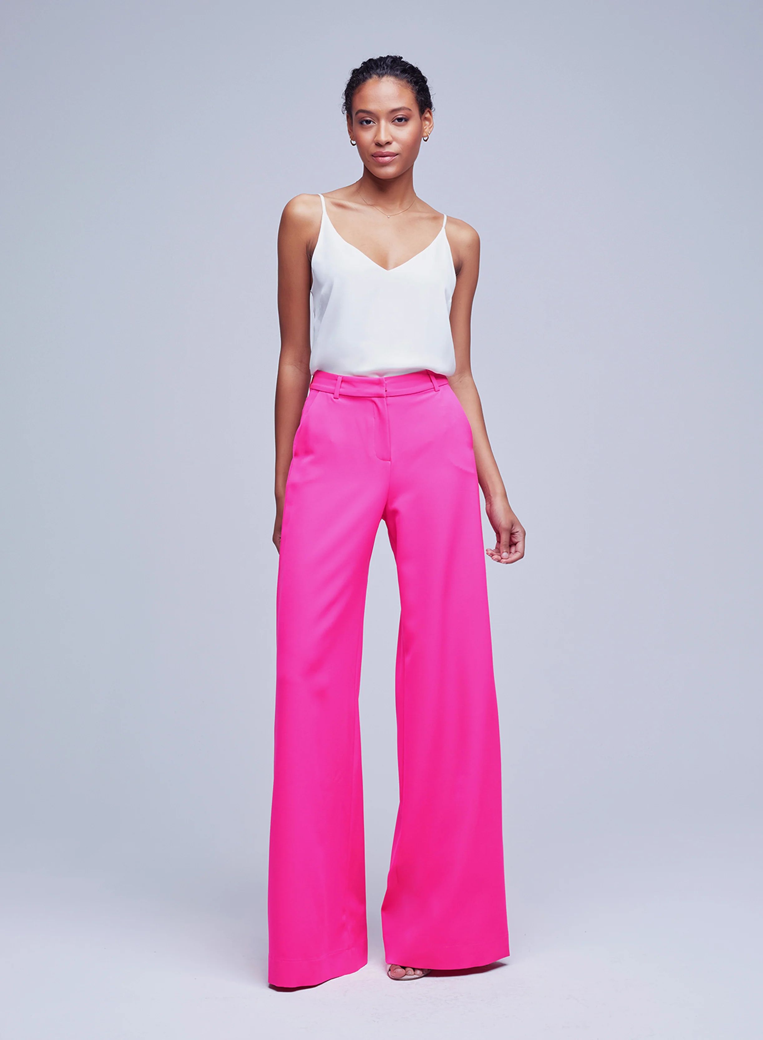 L'AGENCE Pilar Pant In Pink Glo | L'Agence