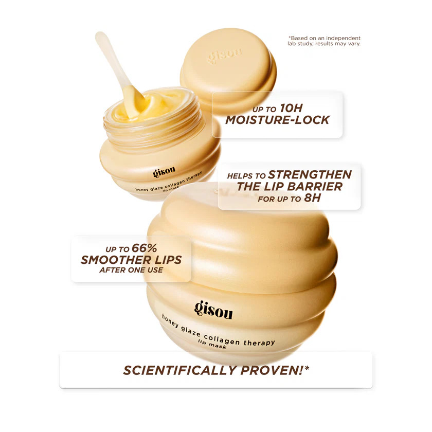 Honey Glaze Collagen Therapy Lip Mask | Gisou