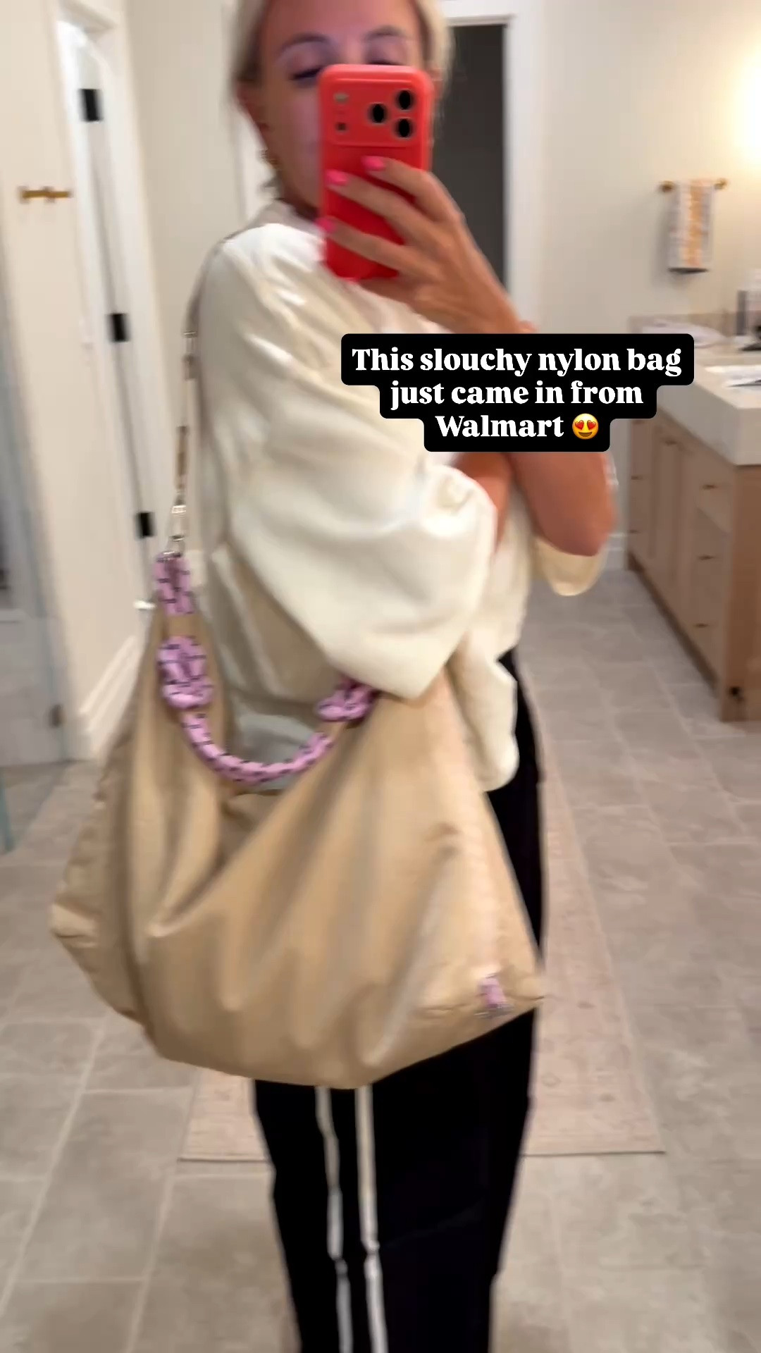 Cutest nylon bag!