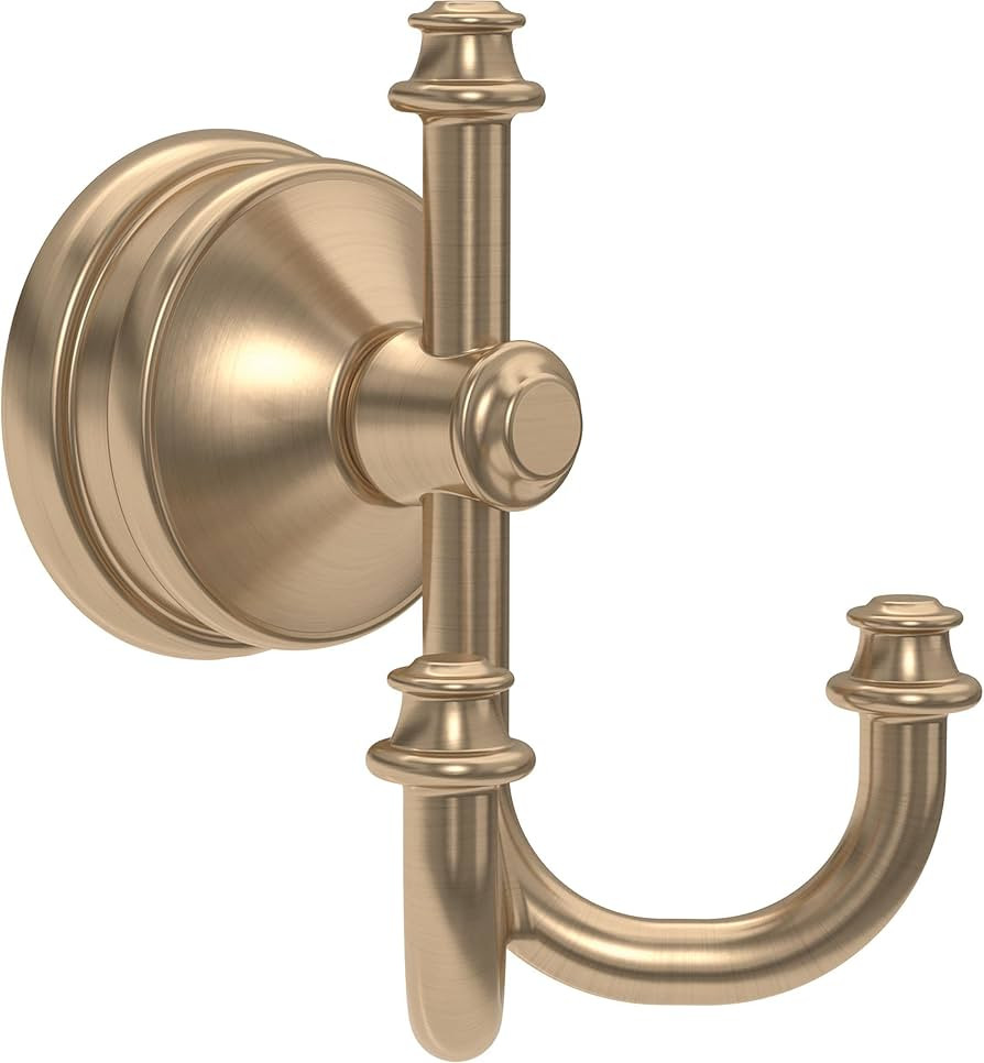Delta MYN35-CZ Mylan Towel Hook, Champagne Bronze | Amazon (US)