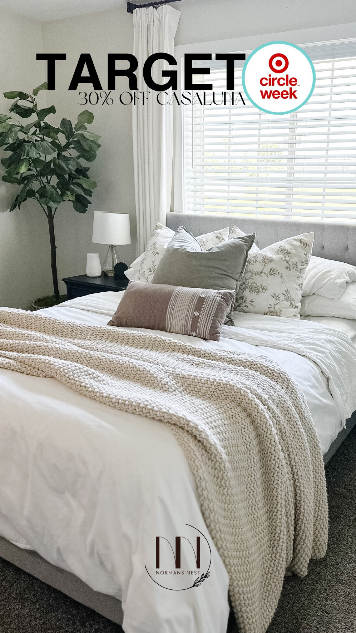 Target Circle Week starts today! 30% off Casaluna, making my bed blanket only $41.80! Comes in a bunch of colors. 

#LTKHome #LTKSaleAlert #LTKSummerSales
