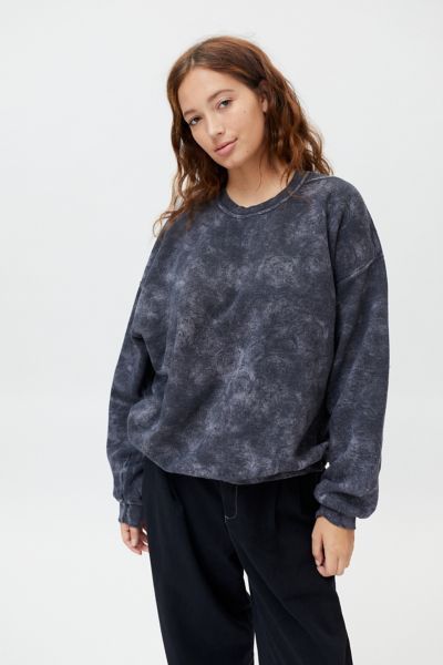 Urban Renewal Recycled Rose Dye Crew Neck Sweatshirt | Urban Outfitters (US and RoW)