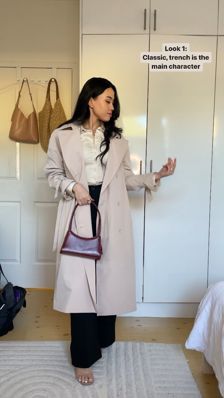 Beige Trench Coat. Styled in 3 ways for 3 different moods :) 

#atmos&here #theiconic #trenchcoat #workwear #modestfashion

#LTKworkwear #LTKFind #LTKaustralia