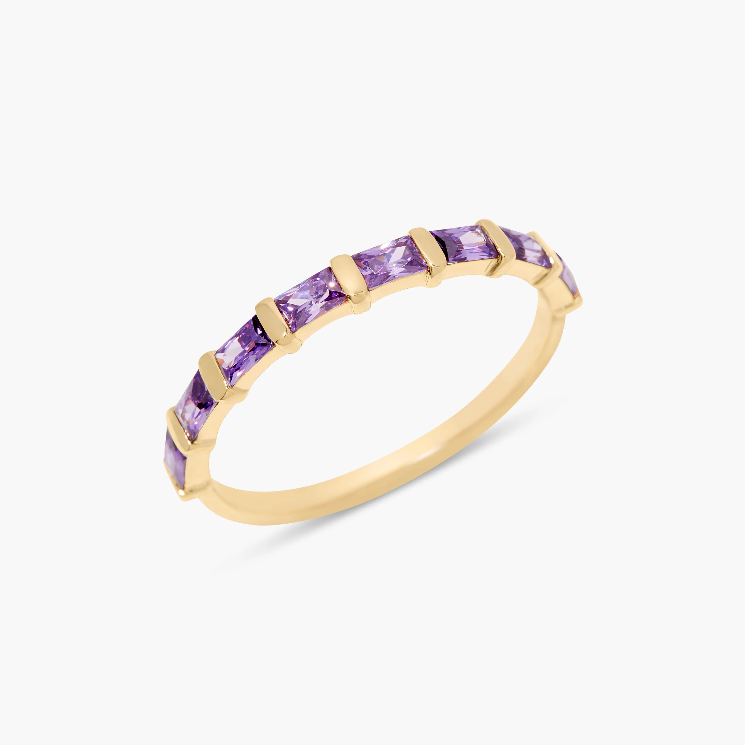 Jules Baguette Birthstone Ring | Brook and York