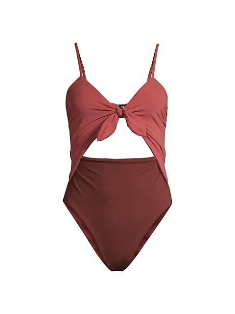 Aniston Cutout One-Piece Swimsuit | Saks Fifth Avenue