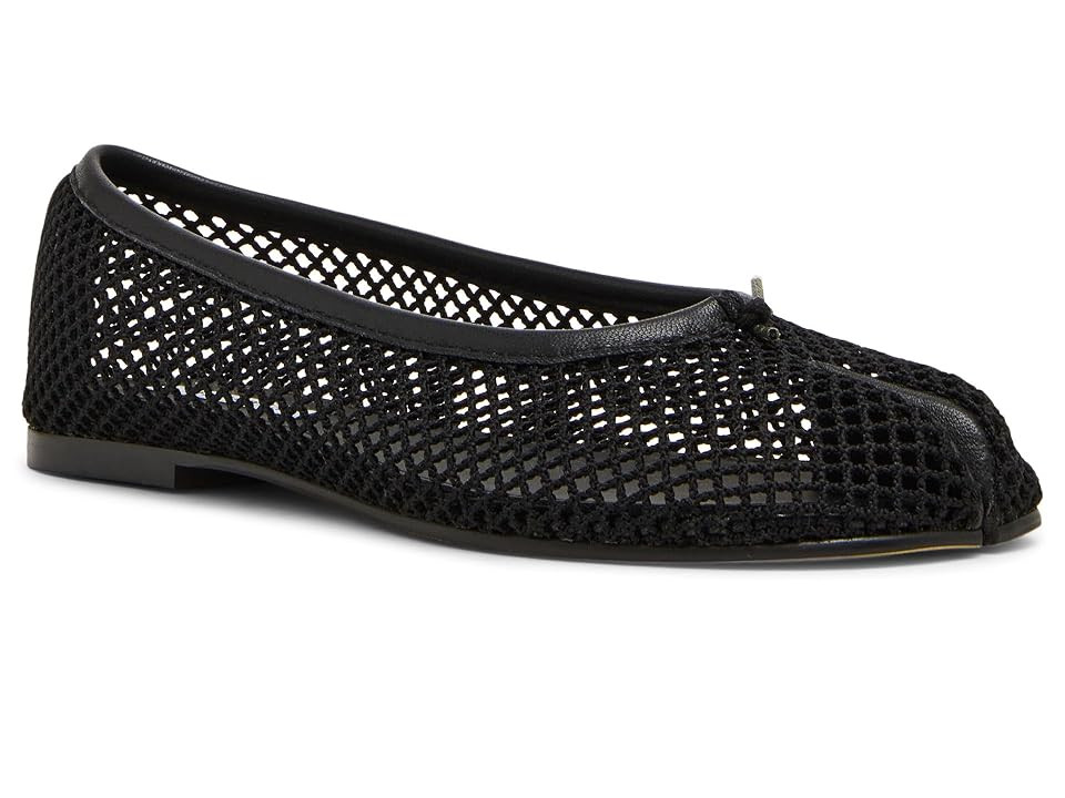 Steve Madden Calico Women's Flat Shoes Black Mesh: 6 M | Zappos.com