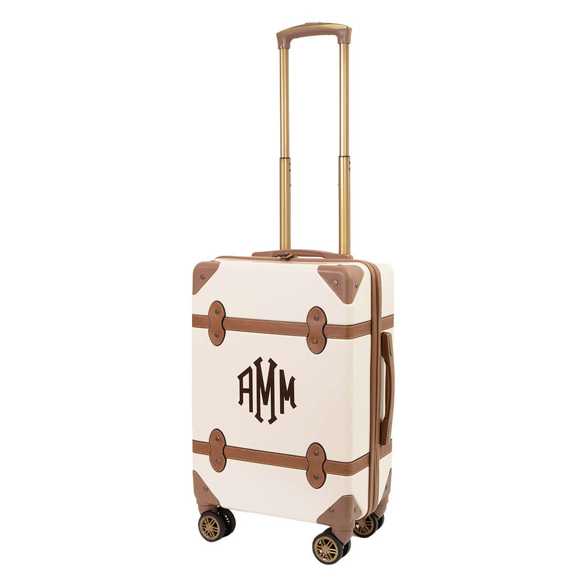 Monogrammed Vintage Carry-On Suitcase | Marleylilly