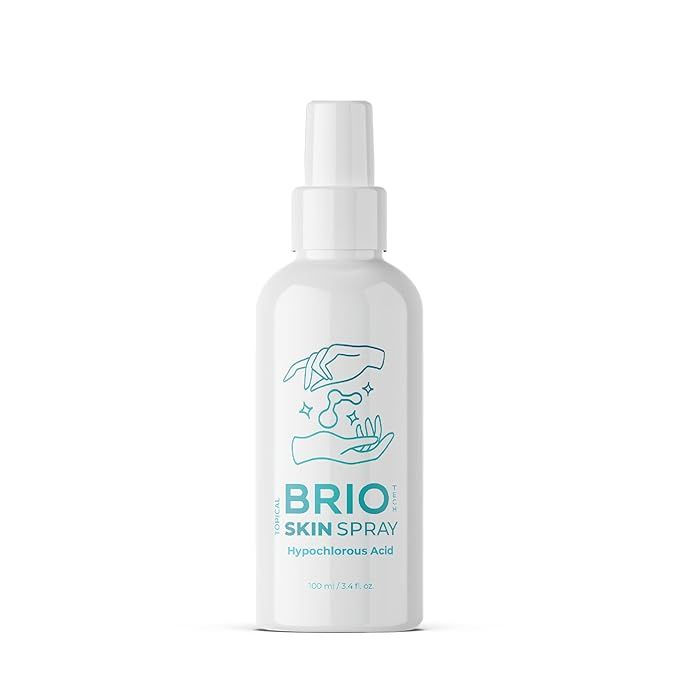 BRIOTECH Topical Skin Spray, Hypochlorous Acid Spray for Body & Face, Eyelid Cleanser, HOCl Facia... | Amazon (US)