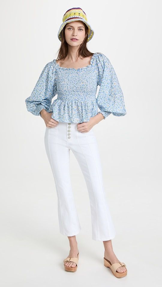 Eloise Smocked Blouse | Shopbop