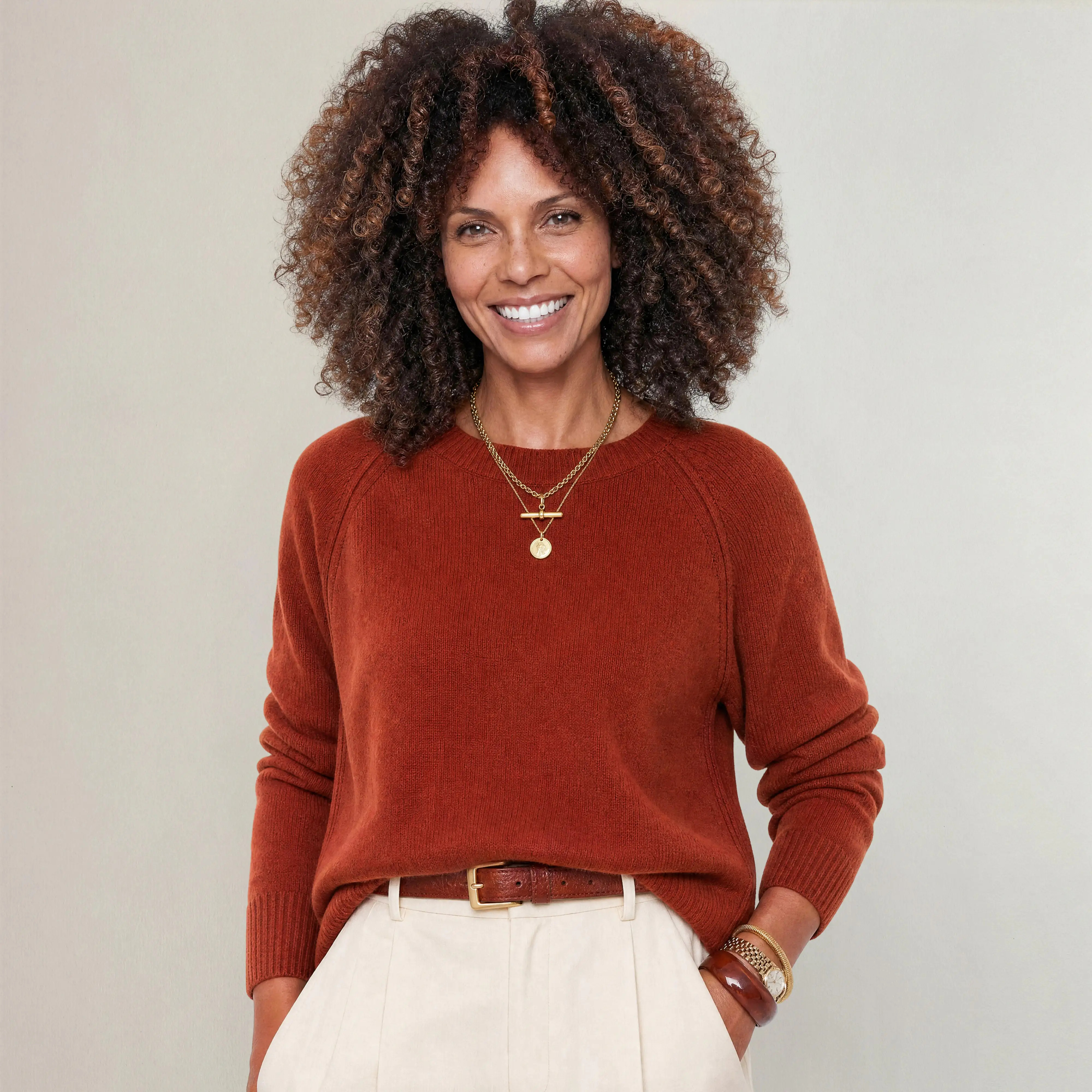 The Laurel Cashmere Blend Jumper | Marame