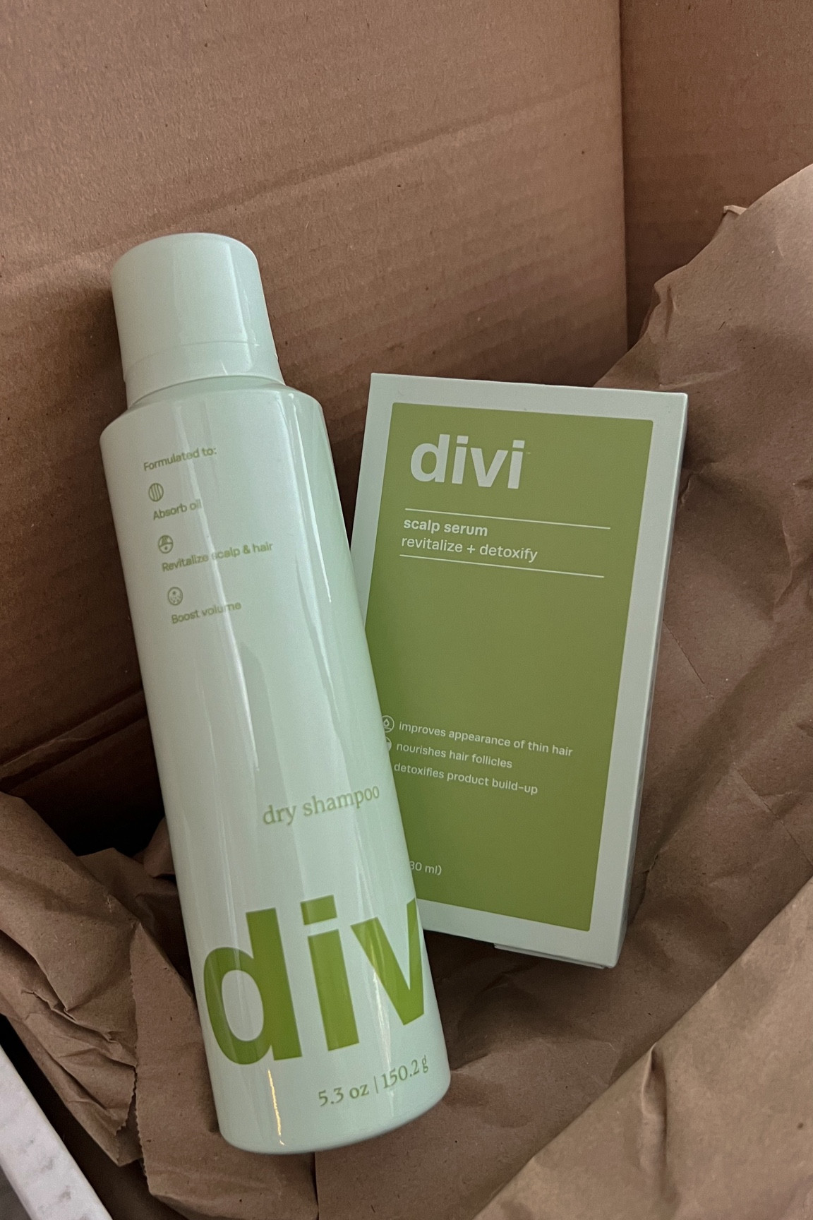 Healthy Hair Delivered!
I am so excited about these Divi products! I used the serum a while back and absolutely loved it so going through some hair loss now, I was so excited to try it out again! Also, I had no clue they carried dry shampoo but we are LOVING it over here!!