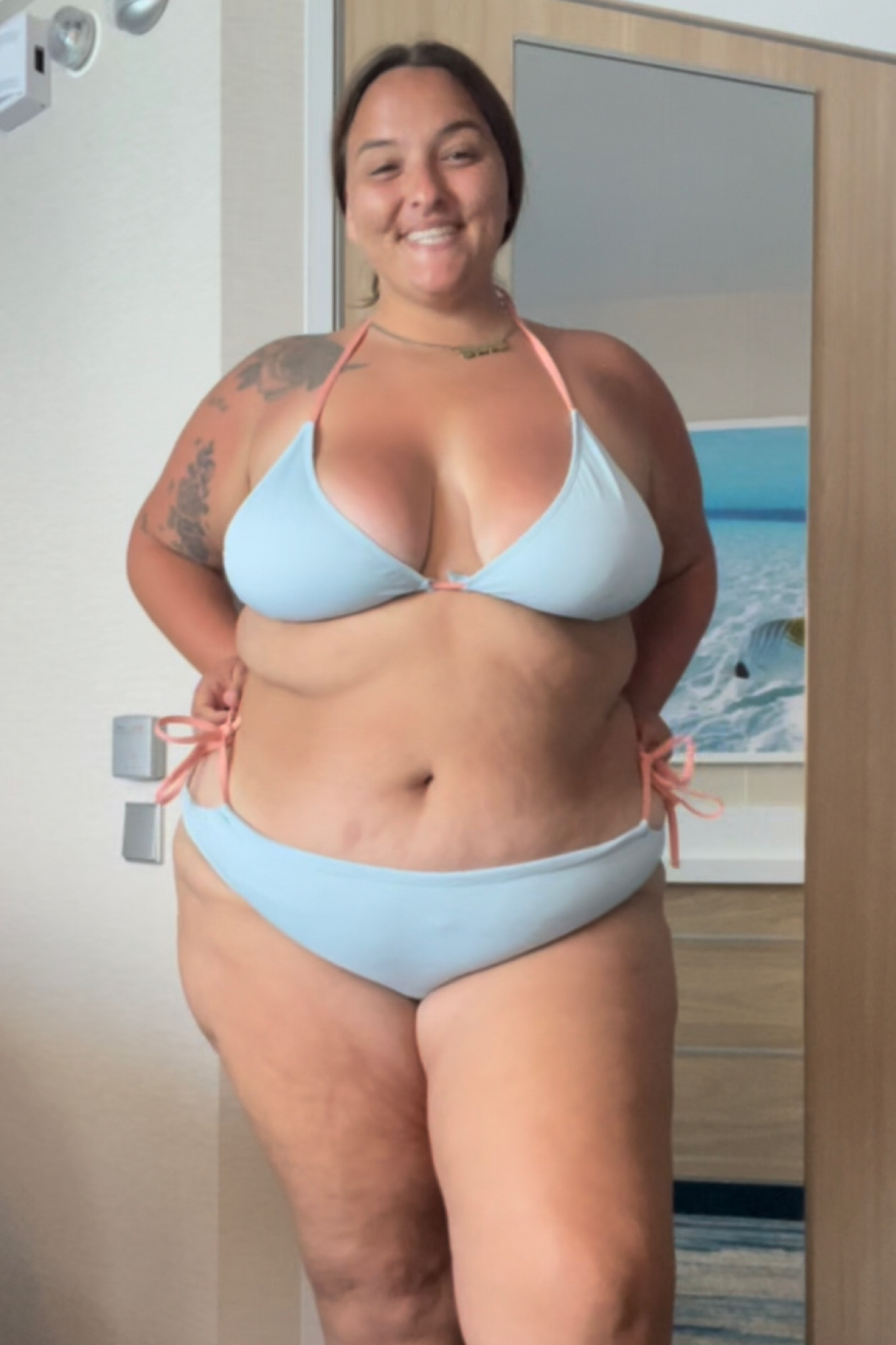 Want something cute with full coverage of the fupa? Will here it is. 

#LTKswim