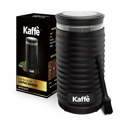 Electric Coffee Blade Grinder - Black (Cleaning Brush Included) NEW ROUND MODEL!: Kaffe, Medium to Extra Fine Grind, 3 Cup Capacity | Target
