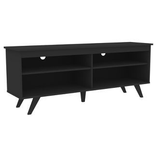 Juno Modern Contemporary Simple Wood Storage Console TV Stand for TVs up to 65" - Saracina Home | Target