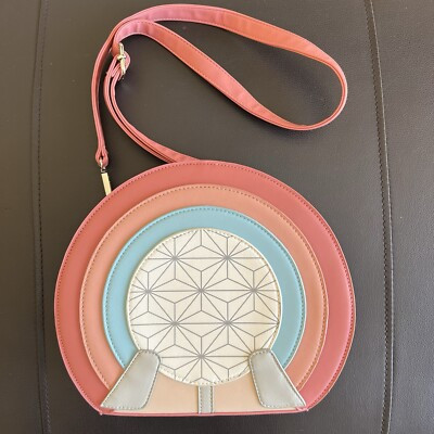 UNIQUE Disney Epcot Spaceship Earth Purse Crossbody Geo Faux Leather Purse | eBay US