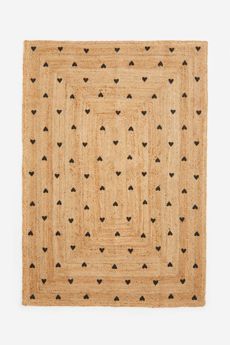 Patterned Jute Rug | H&M (US + CA)