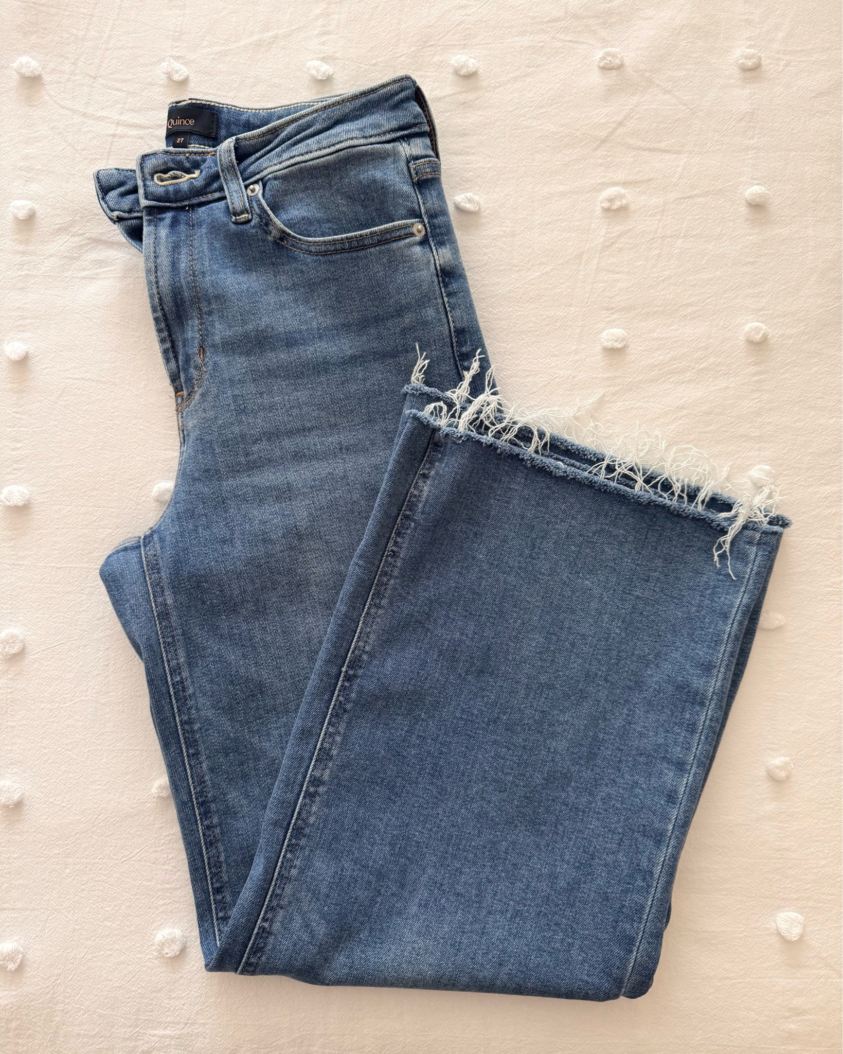 Quince has the perfect $50 jeans. They’re made from organic cotton, making them incredibly soft and comfortable. I got the wide-leg style, and they fit perfectly. I can’t wait to purchase more. 

#quince #jeans #falldenim 
wide leg jeans

#LTKSeasonal #LTKPetite #LTKOver40