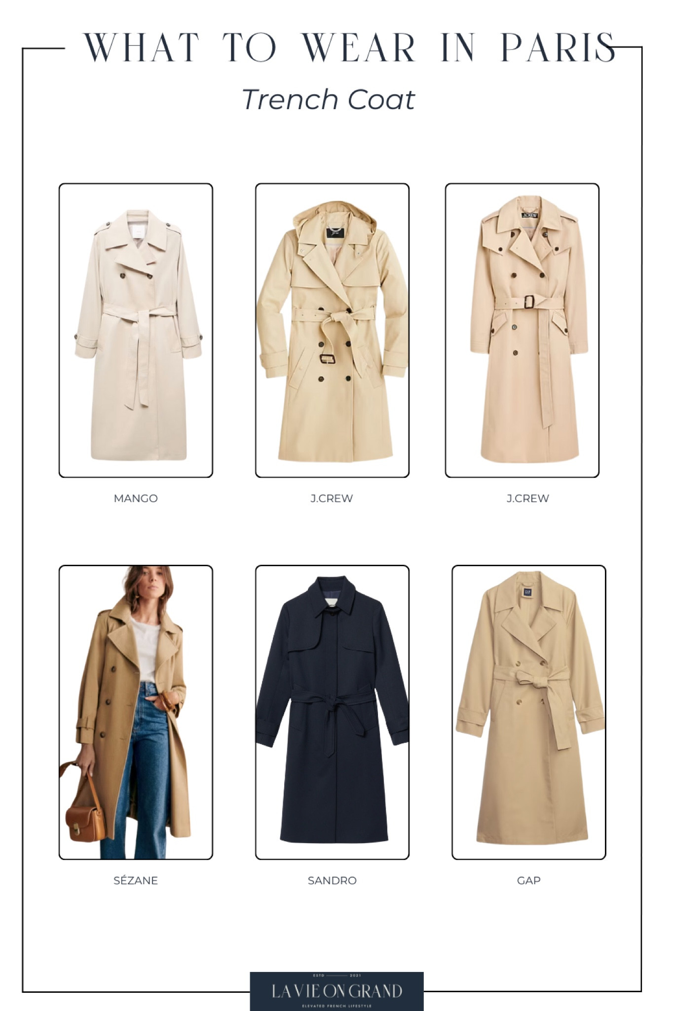 What To Wear In Paris 
Trench Coat 
Travel Capsule
Spring Trench 

#LTKtravel #LTKover40 #LTKstyletip
