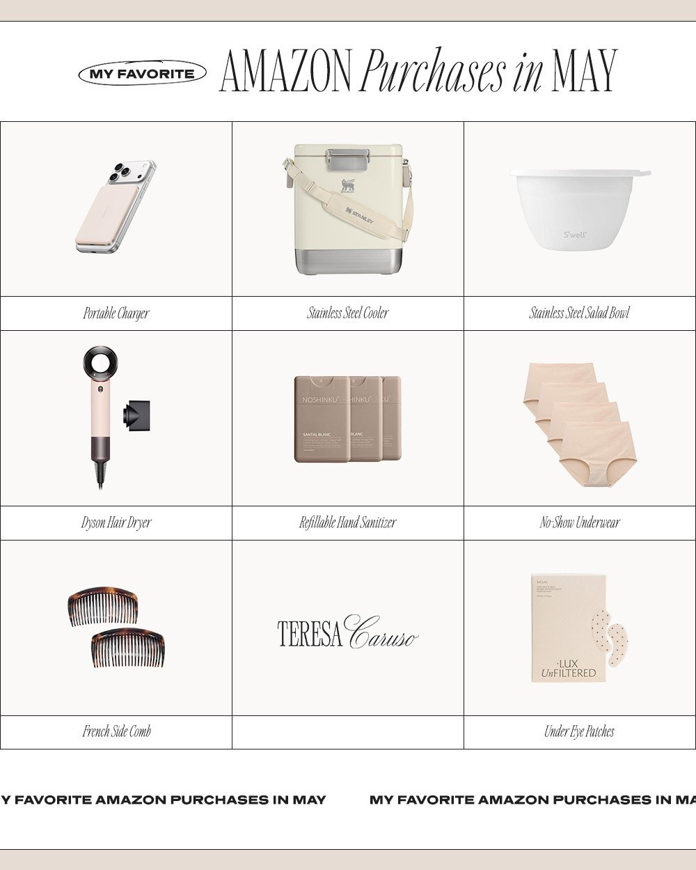 My favorite Amazon purchases in May 🤍

Amazon finds, Amazon beauty, Amazon home

#LTKHome #LTKBeauty
