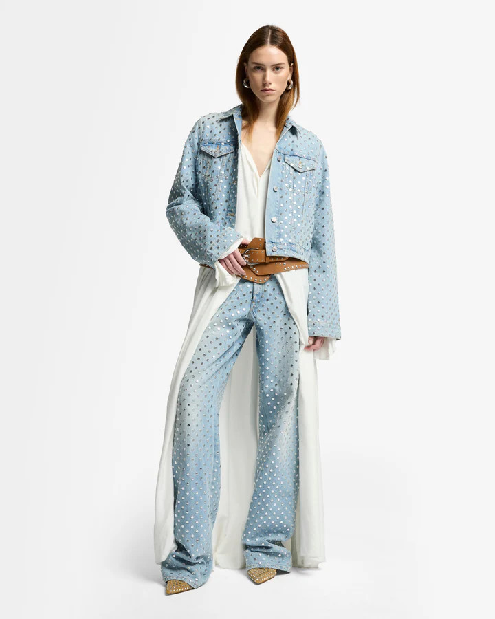 Studded Trucker Jacket | 7 For All Mankind