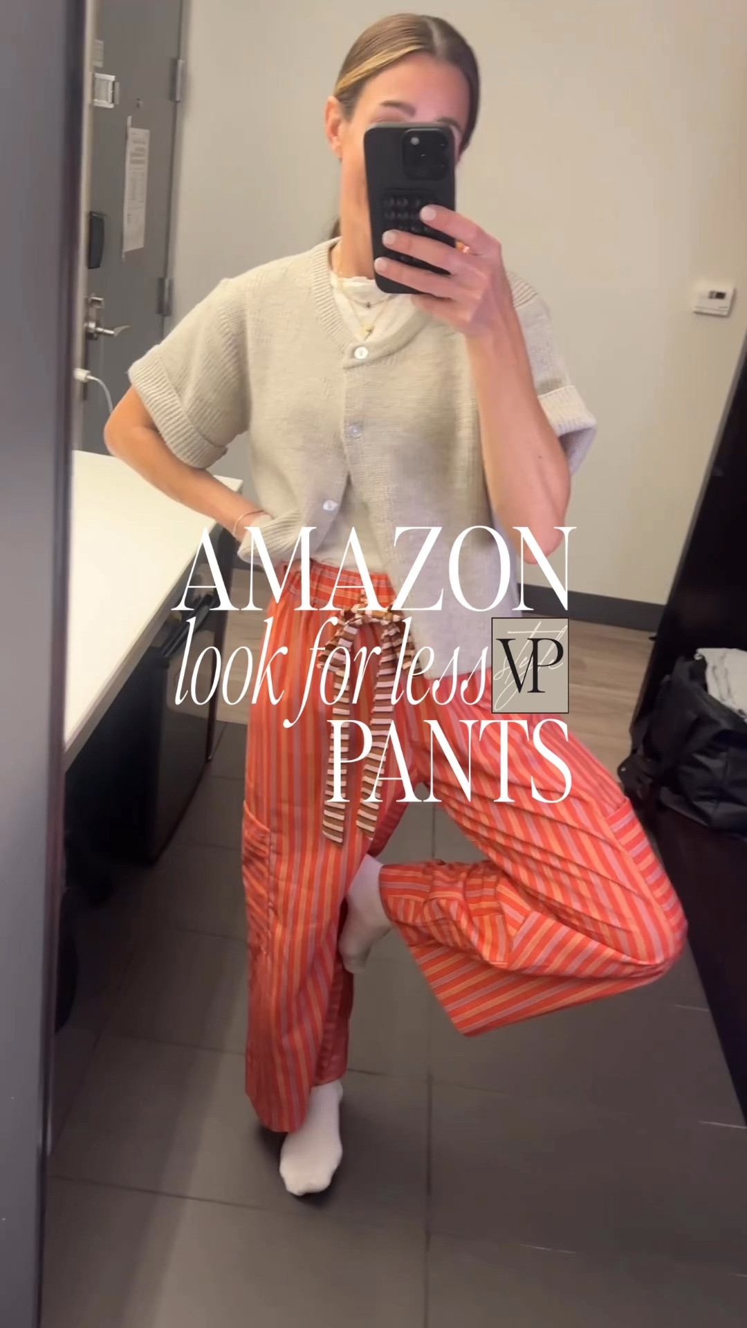 Amazon striped pants under $30 For those asking about the striped pants I was wearing in my stories about the olipop…here they are. They are from Amazon, under $30, Come in several color options. You can wear as lounge/pjs if you want, but also cute to wear out. They are similar in style to the Free People Blanche Pant. So comfortable! Elastic waist, tie detail, and cargo pocket on side. 

#LTKCyberWeek #LTKStyleTip #LTKFindsUnder50