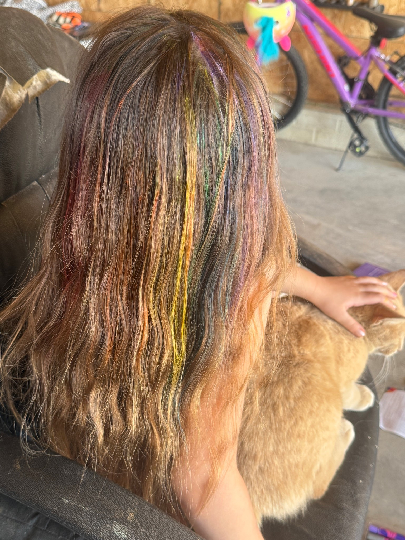 Hair chalk! 

#LTKKids #LTKdayinmylife #LTKBeauty