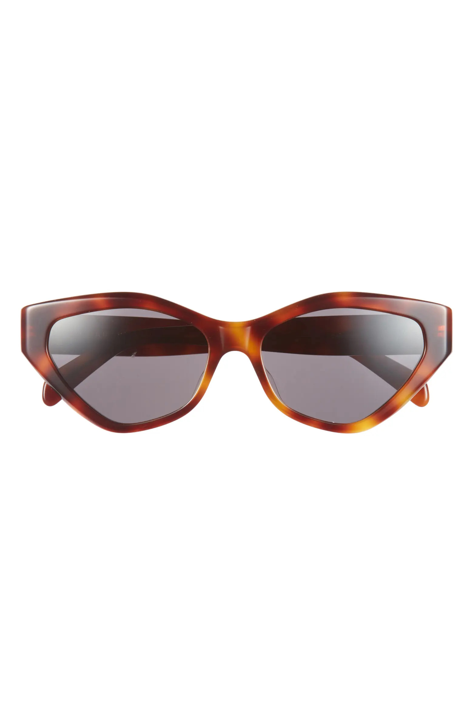 CELINE Triomphe 17 56mm Cat Eye Sunglasses | Nordstrom | Nordstrom