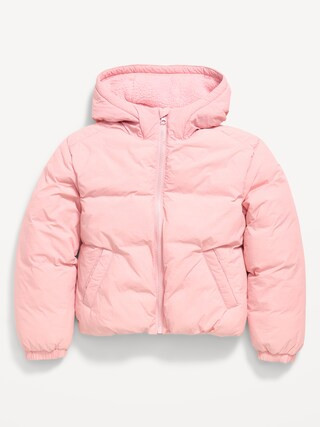 Water-Resistant Puffer Jacket for Girls | Old Navy (US)