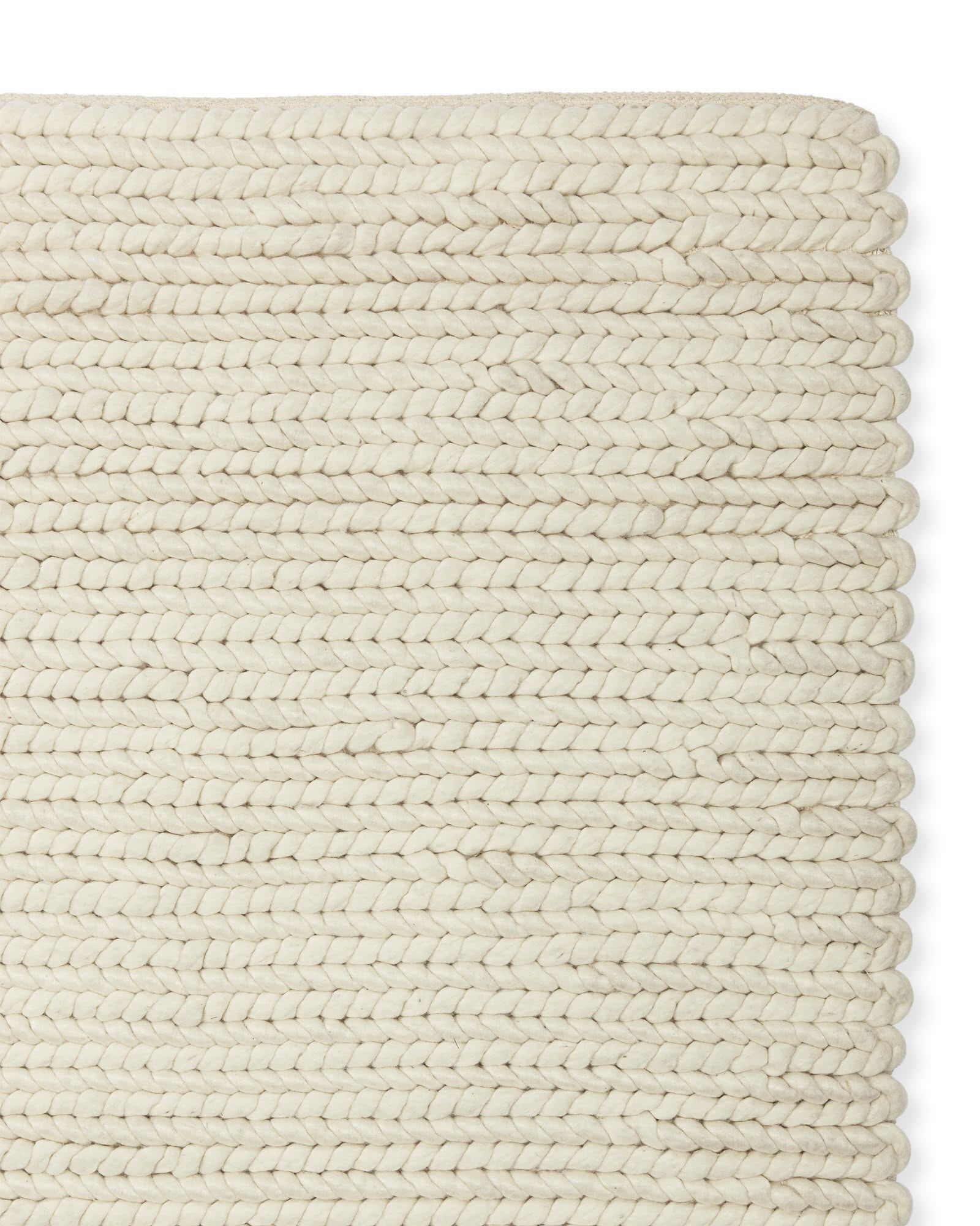 Braided Wool Rug | Serena and Lily