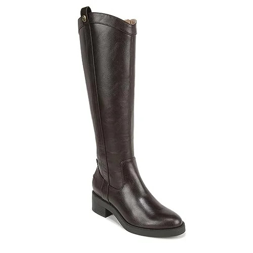 LifeStride Bridgett Womens Faux Leather Knee-High Boots, Dark Brown Faux Leather Wide Calf, 9 Wid... | Walmart (US)