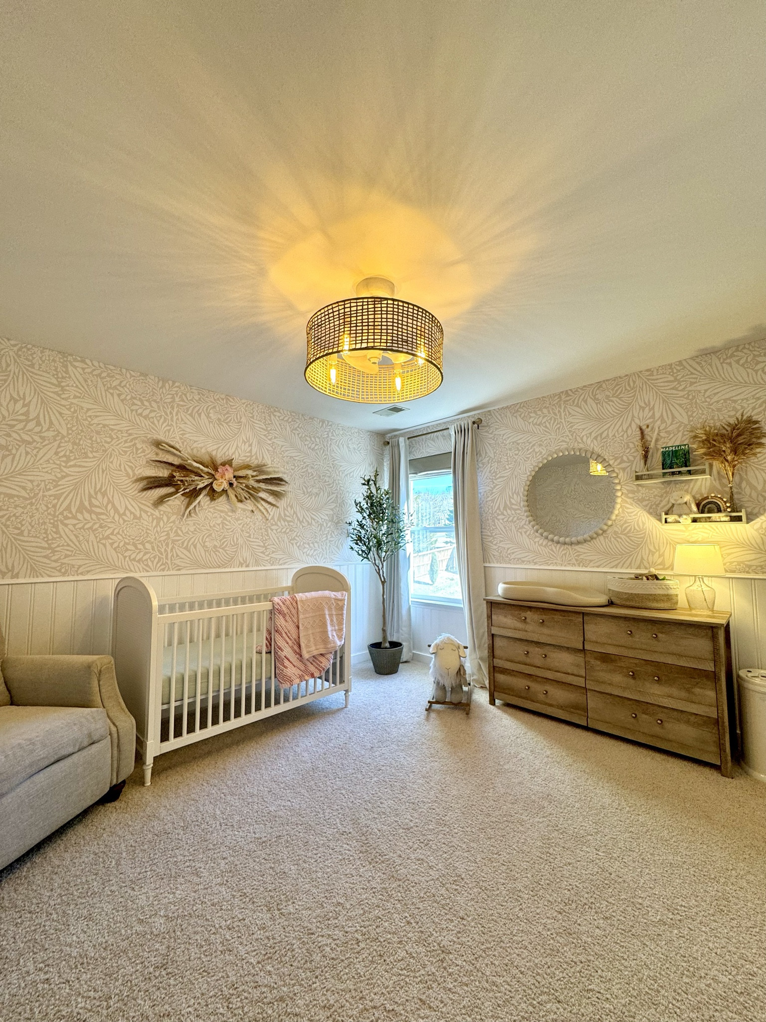 Baby girl neutral nursery 
|| coastal || neutral || affordable || DIY

#LTKhome #LTKbaby #LTKfamily