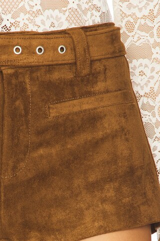 Faux Suede Hot Short in Wide Open | Revolve Clothing (Global)