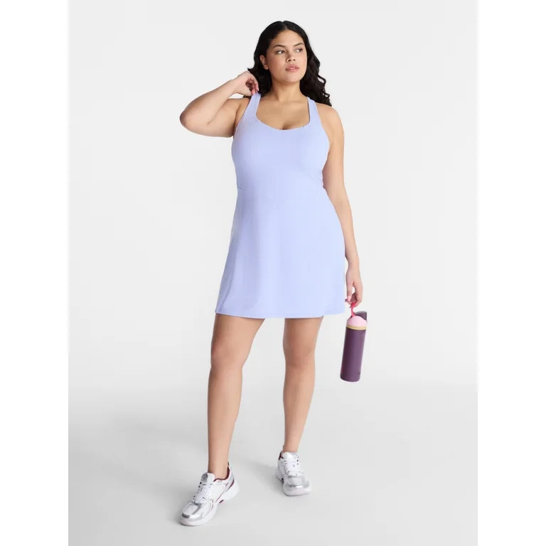 Avia Women's SoftSculpt Mini Dress, Sizes XS-XXXL | Walmart (US)