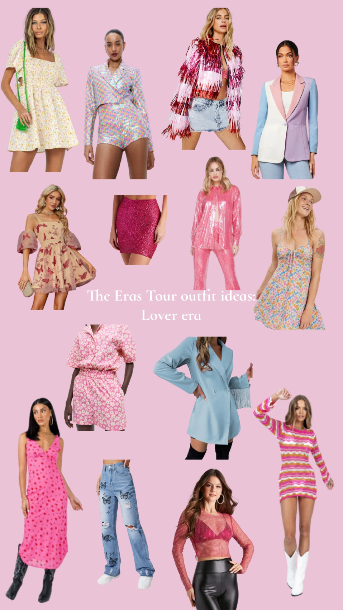 Taylor Swift The Eras Tour outfit inspiration: Lover era 💖

#LTKunder50 #LTKfit #LTKSeasonal