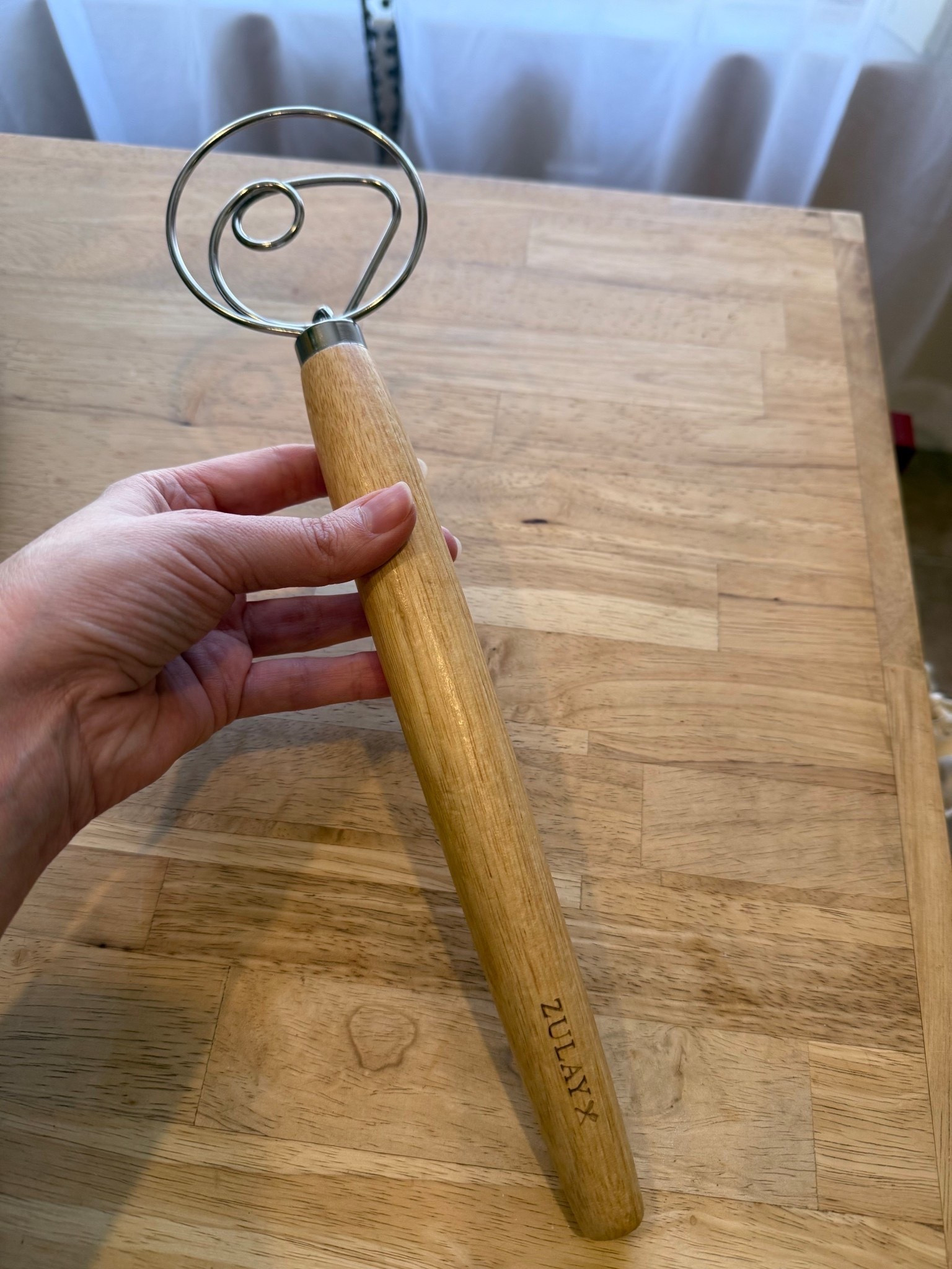Great whisk to mix the dough. Well made and very sturdy, perfect for sourdough. Also very affordable. 



Danish whisk, danish dough whisk, Amazon finds 

#LTKFindsUnder50

#LTKSaleAlert #LTKHome #LTKfoodie #LTKmomlife