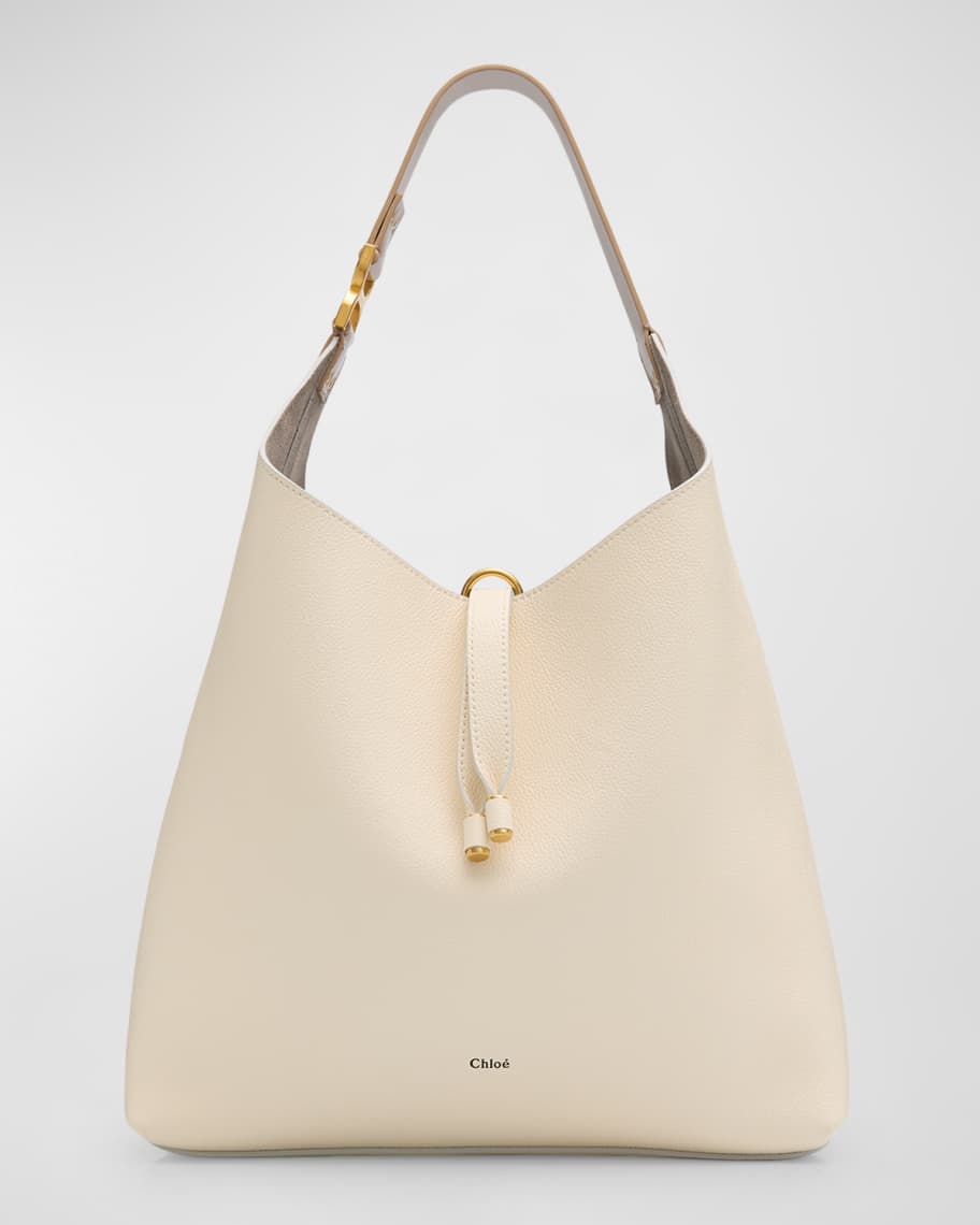 Chloe Marcie Hobo Bag in Grained Leather | Neiman Marcus